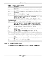 Preview for 243 page of ZyXEL Communications UAG4100 User Manual