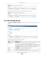 Preview for 252 page of ZyXEL Communications USG110 User Manual