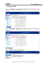 Preview for 14 page of ZyXEL Communications XGS1910 Support Notes