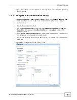 Preview for 161 page of ZyXEL Communications ZyWALL USG 100 Series Manual