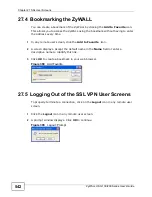 Preview for 542 page of ZyXEL Communications ZyWALL USG 100 Series Manual