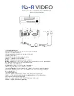 Предварительный просмотр 4 страницы 10-8 Video Digital Evidence Solutions 104CF-V3 User Manual