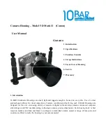 10 Bar Underwater Housings 5 D Mark II User Manual preview