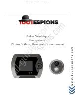 1001Espions AL910 Manual preview