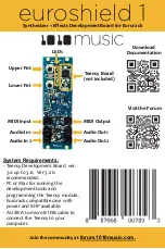 Preview for 1 page of 1010music euroshield 1 Manual