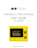 1010music nanobox lemondrop User Manual preview