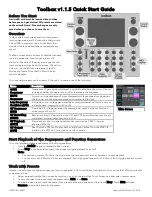Предварительный просмотр 1 страницы 1010music Toolbox v1.1.5 Quick Start Manual