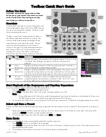 1010music Toolbox Quick Start Manual preview