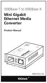 Предварительный просмотр 1 страницы 10Gtek G0101-MSFP Series Product Manual