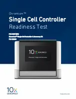 10x Genomics Chromium Single Cell Controller Readiness Test Manual preview