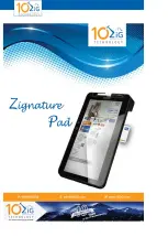 10ZiG Technology Limited ZiGnature Pad 1410 User Manual preview