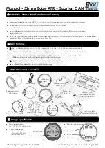 Preview for 1 page of 14POINT7 Edge AFR Manual