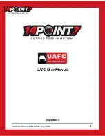 14POINT7 UAFC User Manual preview