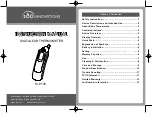 Предварительный просмотр 1 страницы 180 INNOVATIONS KI-8130 Instruction Manual