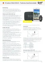 Предварительный просмотр 7 страницы 1Control Solo Evo Technical Sheet