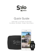 Предварительный просмотр 1 страницы 1Control Solo Quick Manual