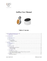 Preview for 1 page of 1Go GoPlay User Manual