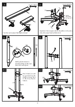 Preview for 4 page of 1home Furniture MWS-001BK Assembly Instructions Manual