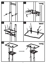 Preview for 5 page of 1home Furniture MWS-001BK Assembly Instructions Manual