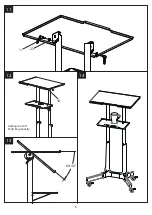 Preview for 6 page of 1home Furniture MWS-001BK Assembly Instructions Manual