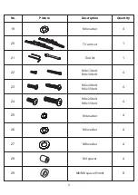 Предварительный просмотр 3 страницы 1home Furniture TC-001B Assembly Instructions Manual