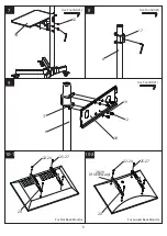 Предварительный просмотр 5 страницы 1home Furniture TC-001B Assembly Instructions Manual