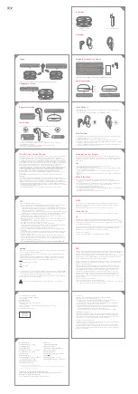 Preview for 2 page of 1More ComfoBuds User Manual