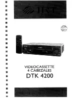 1RT DTK4200 (Spanish) Manual De Instrucciones предпросмотр