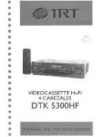 Предварительный просмотр 1 страницы 1RT DTK5300HF (Spanish) Manual De Instrucciones