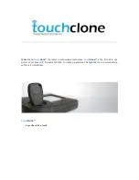 Preview for 1 page of 1st Call Lockouts TouchClone version 1.5 User'S Manualer'S Manual