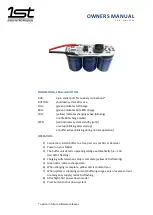 Preview for 2 page of 1st-rc BUFFER V4.8 Owner'S Manual