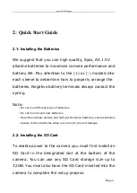 Preview for 4 page of 1stCampro RANGER Mini Instruction Manual