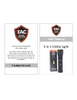 Preview for 1 page of 1TAC 3 in 1 Utility Light User Manual