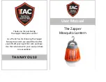 Preview for 1 page of 1TAC Zapper Mosquito Lantern User Manual