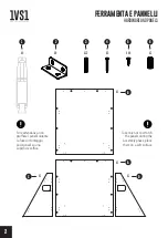 Предварительный просмотр 2 страницы 1VS1 GING WALL Assembly Instructions Manual