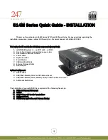 247Security mDVR 500 Series Quickmanual Installation preview