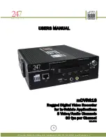 Предварительный просмотр 2 страницы 247Security mDVR 600 Series User Manual