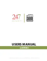 247Security mDVR303 User Manual preview
