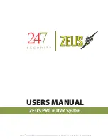 Preview for 1 page of 247Security ZEUS User Manual