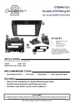 Preview for 1 page of 2connect CT23AU13/L Manual