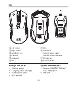 Предварительный просмотр 18 страницы 2E GAMING MG340 WL User Manual