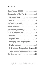 Preview for 2 page of 2E 622031 Instruction Manual