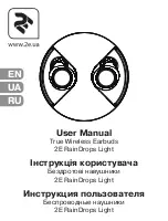 2E RainDrops Light User Manual preview