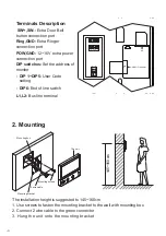 Preview for 5 page of 2easy 2-wire Series Installation And User Manual