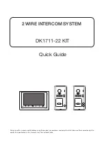 Предварительный просмотр 1 страницы 2easy DK1711 Quick Manual