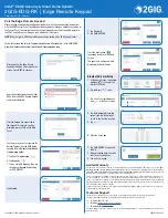 Preview for 2 page of 2gig Technologies 2GIG-EDG-RK Quick Start Manual