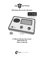 Preview for 1 page of 2gig Technologies Go Control 2GIG-CNTRL2 Operation & User’S Manual