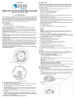 Предварительный просмотр 1 страницы 2gig Technologies WIRELESS SMOKE/HEAT/FREEZE ALARM Install Instructions