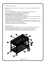 Preview for 2 page of 2K FURNITURE DESIGN B7030 Assembly Instructions Manual