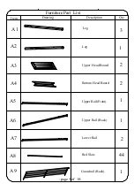 Preview for 3 page of 2K FURNITURE DESIGN B7030 Assembly Instructions Manual